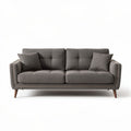 Sofa van stof voor de woonkamer met kussens - 180 x 90 x 85cm